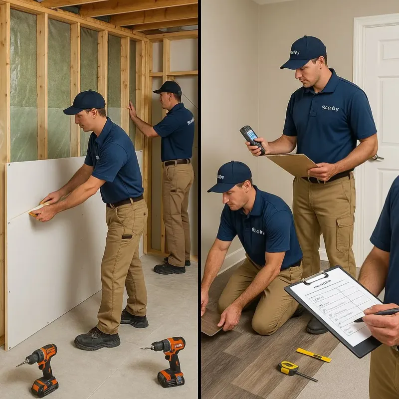 Repairs and Reconstruction process in Aberdeen, WA